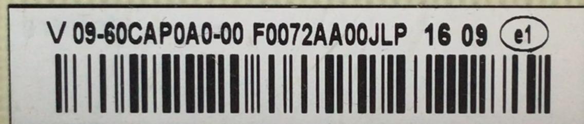 KIT DE TARJETAS PARA TV VIZIO / MAIN 0160CAP0AE00 140 / Y8387140S / 1P-015AX06-4010 / 14034-1 / T-CON RUNTK0214FVZZ / RUNTK0214FV / 1P-0158X02-4010 / FUENTE 09-60CAP0A0-00 / 1P-1156800-1010 / PANEL S600DUA-1 / MODELO E60U-D3 / E60U-D3 LFTRURAS - Imagen 5
